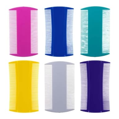 MKEAWWU 6 Peigne Anti Poux,Pour Les Enfants,Les Adultes Et Toute La Famille,Il Peut Également Servir De Peigne Anti Puces Pour Chat,Prévenir Les Puces Et Les Tiques