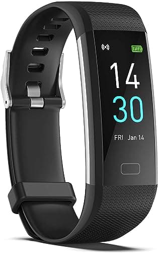 Septoui Montre Connectée Femme Homme, Montre Sport Podomètre Fitness Tracker d'Activité Sommeil Fréquence Cardiaque Tension Artérielle SpO2 Calories Smartwatch IP68 Etanche Bracelet Connecté