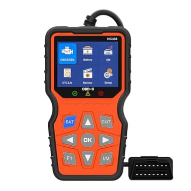 OBD-II Diagnostic Auto - Valise de Diagnostic OBD Multimarque en Français - Lit et efface Les Codes de Panne Moteur - Données en Temps réel - pour Voiture Essence et Diesel