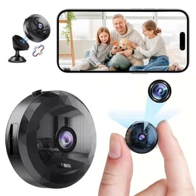 DVONE WiFi Caméra,1080P HD Caméra de Surveillance Interieur/Extérieur sans Fil avec Audio et Vidéo, avec Enregistrement Longue Batteries, pour l'extérieur/intérieur