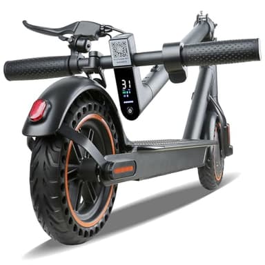 Trottinette Electrique - Vitesse Maximale 25 KM/H, 250W-500W, Pneus Solides 8.5'', Batterie 7,5AH, Autonomie 25-30KM, Double Frein, APP, Charge Max 120 KG (500W-36v/7.5ah)