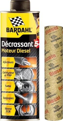 Décrassant moteur diesel 500ml Bardahl (flacon)