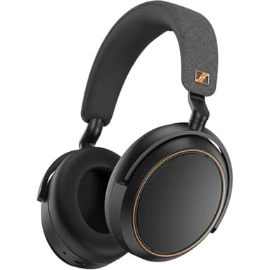 Sennheiser MOMENTUM 4 Casque Sans Fil à Réduction de Bruit, Casque Bluetooth pour Appels d'une Clarté Cristalline avec ANC Adaptatif, Casque Over Ear, 60 Heures d'Autonomie, Design Pliable, Noir