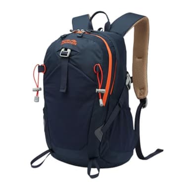 POWER KING Sac à dos de randonnée 20 L pliable pour homme et femme, petit sac à dos léger et pliable pour étudiants, convient pour ordinateur portable de 14", bleu marine