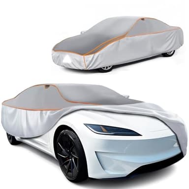 MRWIZMS Bache Protection Voiture Anti Grêle en Néoprène Bâche de Voiture Anti Grêle Bâche de Voiture Antigréle 450 à 490 cm de Long Bache Protection Voiture Antigréle Durable