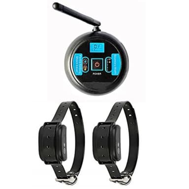 SOLBUM Clôture électronique sans Fil pour Animaux de Compagnie Stop Barker Machine Anti-Fugue(Convient pour 2 Chiens)