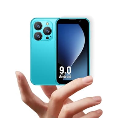 JoyZap Mini Smartphone XS18pro débloqué, écran 3.0 », Batterie 900mAh, boîtier Ultra Fin, Appareil Photo 5MP, Meilleur Cadeau pour Les Enfants (Bleu foncé)