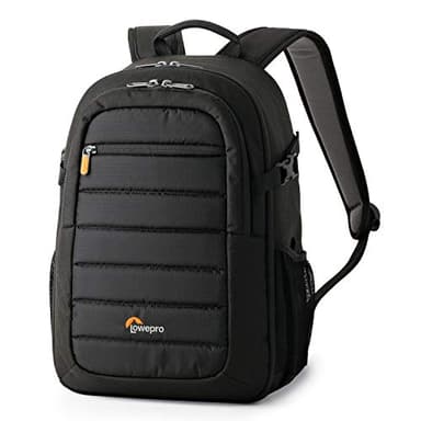 Lowepro Tahoe 150, Sac à dos pour appareil photo avec intérieur personnalisable, convient aux appareils DSLR avec objectif, objectif supplémentaire, tablette de 10 pouces, noir, LP36892-PWW