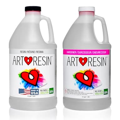 ArtResin - Résine Époxy - Non-toxique - Transparente - 3,78 L