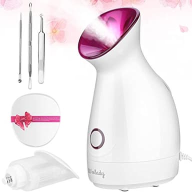 Vapeur Visage Vaporisateur Sauna Spa Facial Chaude Nano Ionique, Wolady Visage Steamer Humidificateur Appareil Outils Nettoyage Pores Comedon Ponit Noir Soins Personnels De Peau