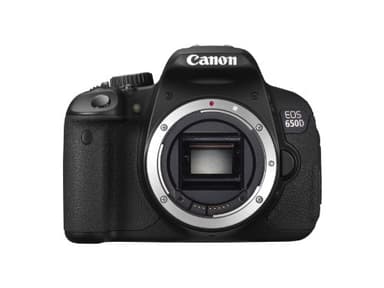 Canon EOS 650D SLR Digitalkamera (18 MP, 7,6cm (3 Zoll) Touch-Display, Full HD, nur Gehäuse) schwarz