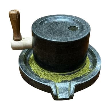 Moulin À Grains En Pierre | Moulin À Grains Manuel En Pierre - Broyeur Pour La Pâtisserie Et La Transformation - Pour Le Restaurant, La Boulangerie, Le Café, La Farine, Le Poivre, Le Sel, Les Noix, Et