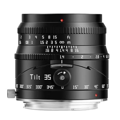 TTARTISAN Objectif inclinable 35 mm F1.4 APS-C - Mise au point manuelle - Objectif Prime - Monde miniature (pour Canon RF)