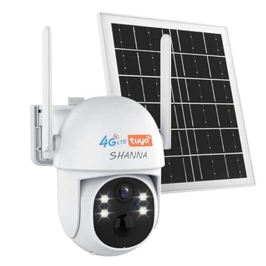[Données illimitées gratuites à vie]Camera 4G Solaire Exterieur,2K Camera Solaire 4G Carte eSIM,Camera de Surveillance sans internet avec Batterie7800mAh,Vision Nocturne Couleur,Suivi Automatique,IP66