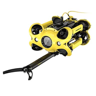 Chasing M2 Drones de caméra sous-marine Robot de sauvetage P100 ROV 100 m avec 4K EIS UHD RC Drones bras robotiques pour la recherche de sauvetage