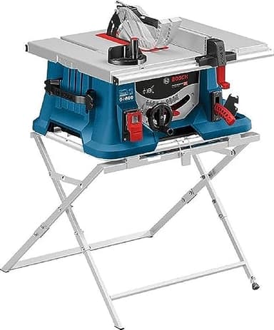 Bosch Professional scie sur table GTS 635-216 + support de travail GTA 560 (puissance 1 600 W, 5 500 tr/min, avec 1 lame de scie circulaire)