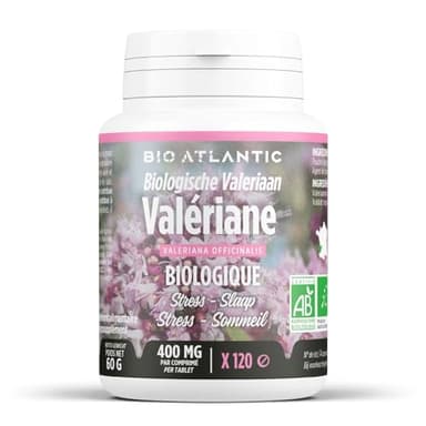 Valériane Bio extrait - Valeriana officinalis - 400 mg - 120 comprimés
