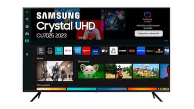 Samsung TV Crystal UHD 4K 2023 43CU7025 Smart TV de 43" avec PurColor, Processeur Crystal UHD, SmartThings, Contrast Enhancer avec HDR10+ et Smart TV Powered by Tizen