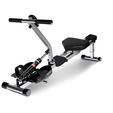 DnKelar Rameur Pliable avec 12 Niveaux de Résistance - Appareil de Rameur Réglable pour la Maison - Charge Max : 120 kg - Écran LCD pour Fitness