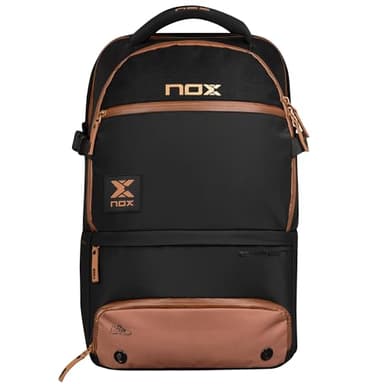 NOX Mochila Luxury Open Series Negro MARRÓN