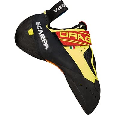 Scarpa Drago, Chaussons d'escalade, Yellow FZ.,