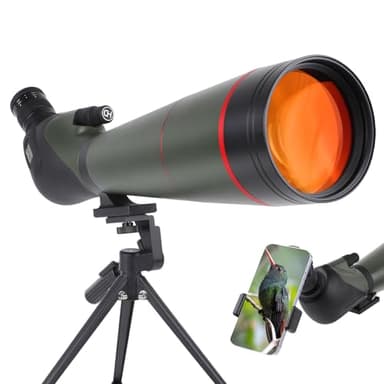 Longue-Vues, Actualisé 25-75x100mm Longue Vue Puissante avec Adaptateur Téléphonique de Trépied et Sac de Transport
