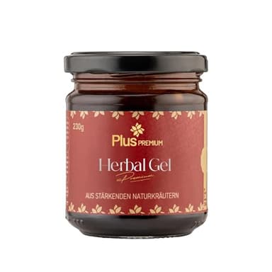 Plus Premium Miel Aphrodisiaque Puissant, Miel Afrodisac Homme, Effet Immédiat, 230g Maca Gel, Extra Fort pour Hommes Actifs, Ginseng-Extrakt & Tribulus Terrestris Gel