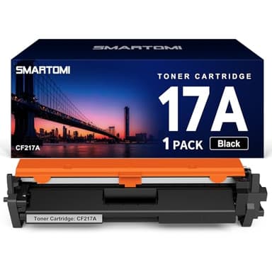 SMARTOMI CF217A 17A Cartouche de Toner Compatible pour HP CF217A 17A pour Laserjet Pro M102a M102w MFP M130a M130nw M130fn M130fw(1 Noir)
