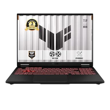 ASUS TUF Gaming A16-TUF608UH-RV054W 16 Pouces FHD Plus 165Hz Pc Portable (Processeur AMD Ryzen 7 260, 16GB DDR5, 512GB SSD, NVIDIA RTX 5050) Windows 11 Home – Clavier AZERTY
