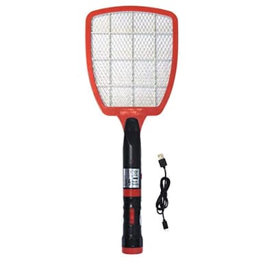 BSI - Raquette Electrique - Rechargeable - Contre Les Moustiques Et Insectes Volants