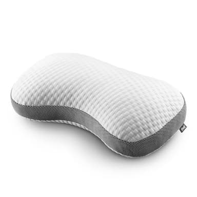 Sleezzz Oreiller Premium en Viscoélastique Contour Papillon, Coussin pour Côté, Oreiller Ergonomique pour la Nuque Contre les Douleurs de la Nuque, Mousse à Mémoire de Forme Viscoélastique, Oreiller