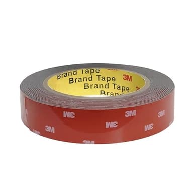 Ruban Adhésifs Double Face Extra Fort, Fait de 3M 5952 Ruban, Imperméable et Ultra Résistant aux Hautes Températures Colles Adhesif pour Bureaux,Maison,Fixant,DIY,Extérieur (3,3M*20MM)