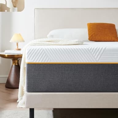Sleremind Matelas 120 x 190 x 22 cm, durable et ultra respirant, matelas en mousse à mémoire de forme, fermeté moyenne et respirante, 7 zones, soutien parfait, réversible des deux faces, matelas