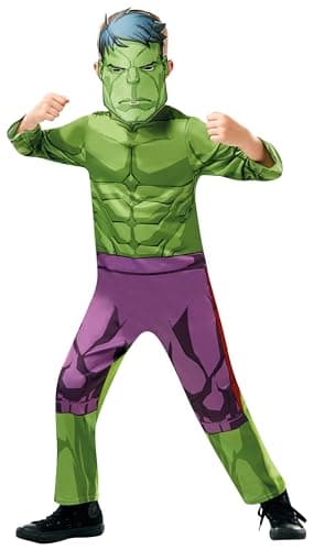Rubies Costume Co Déguisement Classique Hulk 5-6 ans, Vert