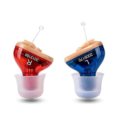 ZHANGMIN Amplificateur De Son Haut De Gamme for Adultes, Appareil Personnel Mini-Oreille Interne CIC, Comprend Droite Et Gauche, for La Télévision Et La Conversation, avec Étui Portable (Color : B)