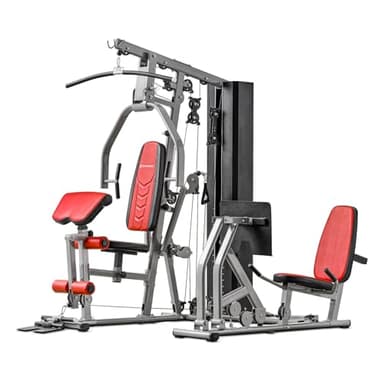 Sportstech HGX100/HGX200/HGX300 - Appareil de Musculation Premium Complet, Station de Musculation avec Stepper ou Presse à Jambes, Banc de Musculation, Home Gym, Matériau EVA, Entraînements Variés