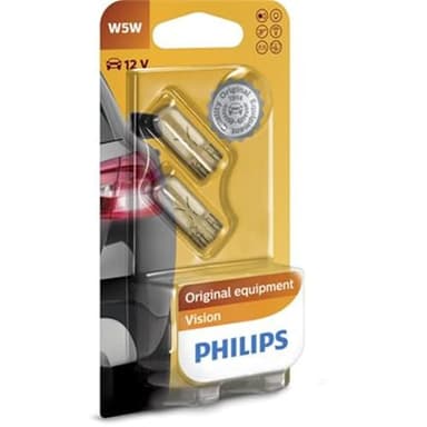 Philips Vision W5W, Lampe De Signalisation, Blister De 2