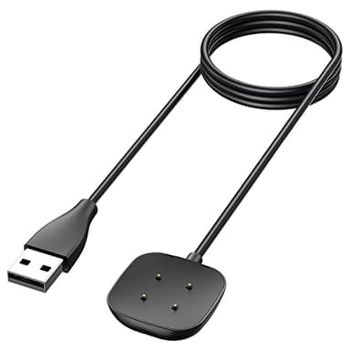 Yisica Chargeur pour Fitbit Sense/Sense 2 Câble, USB Station de Recharge de Remplacement Câble de Chargeur pour Fitbit Sense 2/Fitbit Sense (100cm*1)
