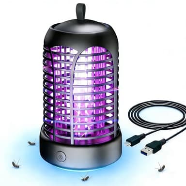 AILEDA Professionnel Anti Moustique,Lampe Mouche Eléctrique, Piège à Insectes Volants Electrique, Tueur d'insectes pour Moustique Efficace pour Cuisine Salon Restaurant Fermes Entrepôts Hôpitaux