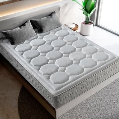 LUXIABED Matelas 200X200 Memoryvex Mousse à Mémoire Réversible Hiver/Été Matrimonial, Anti-Acariens, Hypoallergénique, Respirant, Ferme Moyenne, Modèle RoyalFresh Épaisseur 32 cm