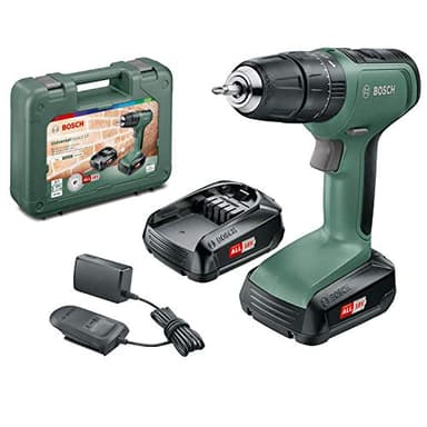 Bosch percussion sans Fil - Universal Impact 18 (Livrée avec 2 batteries 18V-1,5 Ah, chargeur, couvercle magnétique, mandrin pour tournevis, boite en carton)