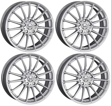 4x jantes en aluminium Autec LAMERA 7.5x17 ET40 5x100 Hyper Silber