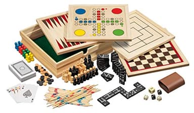 Philos - 3099 - Set De Jeux De Société 6 ans to 99 ans- 10 - Taille Petit