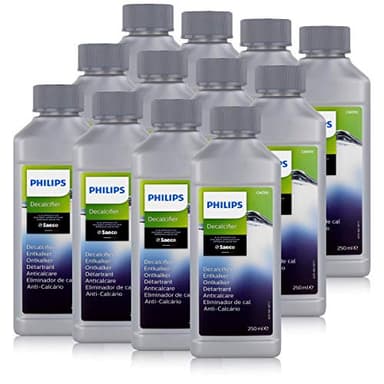 Lot de 12 détartrants Philips Saeco CA6700/99 pour machines à expresso/machines à café automatiques de 250 ml