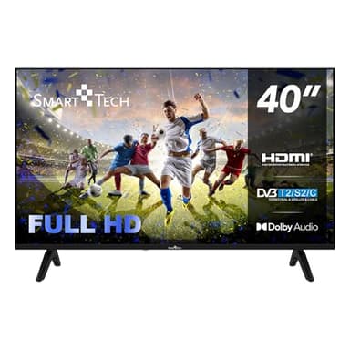 Smart Tech 40FN01K Full HD LED TV 40 Pouces (101cm) Triple Tuner Dolby Audio H.265 3xHDMI, 2xUSB