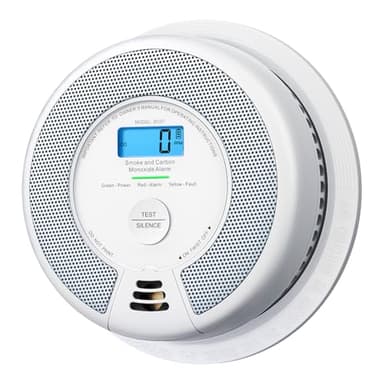 X-Sense Détecteur de Fumée et de Monoxyde de Carbone Autonome de 10 Ans, Détecteur de Fumée et de CO avec Bouton de Test, Vérification Automatique, Selon EN14604 et EN50291, SC07