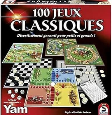 Schmidt - 88207 - Malette de Jeu - 100 Jeux Classiques