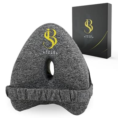 Premium Coussin Ergonomique Type Celsius Entrejambe Orthopédique avec Mousse à Mémoire de Forme | Oreiller Genoux Pour Dormir avec Tissu Respirant et Lavable en Machine. Soulage la Douleur Sciatique