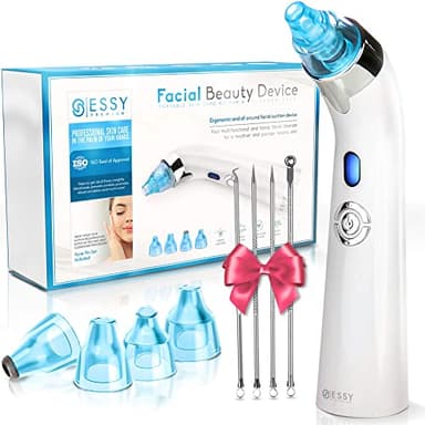 Essy Aspirateur Point Noir Blackhead Remover Extracteur Point Noir Visage Machine Appareil Aspirer les Points Noirs Nez Epurateur de Peau Extracteur Comedon Aspirateur Bouton Visage Enlever Bouton