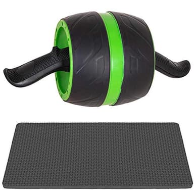 SPRINGOS AB Roller avec Tapis | Roue avec poignée | Appareil pour abdominaux | Appareil de Musculation | Rouleau d'exercices